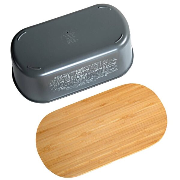 Kesper Brotbox grau Kunststoff B/H/L: ca. 20x14,5x34 cm Kesper Brotbox grau Kunststoff B/H/L: ca. 20x14,5x34 cm – Bild 2