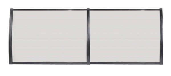 Brosplast Vordach Crocus transparent B/H/L: ca. 240x23x80 cm – Bild 2