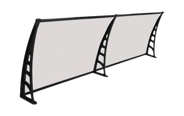 Brosplast Vordach Crocus transparent B/H/L: ca. 240x23x80 cm – Bild 4