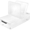 Aufbewahrungsbox transparent B/T/L: ca. 38x77x38 cm – Bild 4