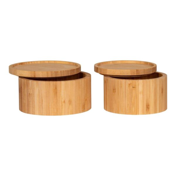 Housenordic Aufbewahrungsbox Chefalu natur Bambus B/H/L: ca. 15x7x15 cm – Bild 2