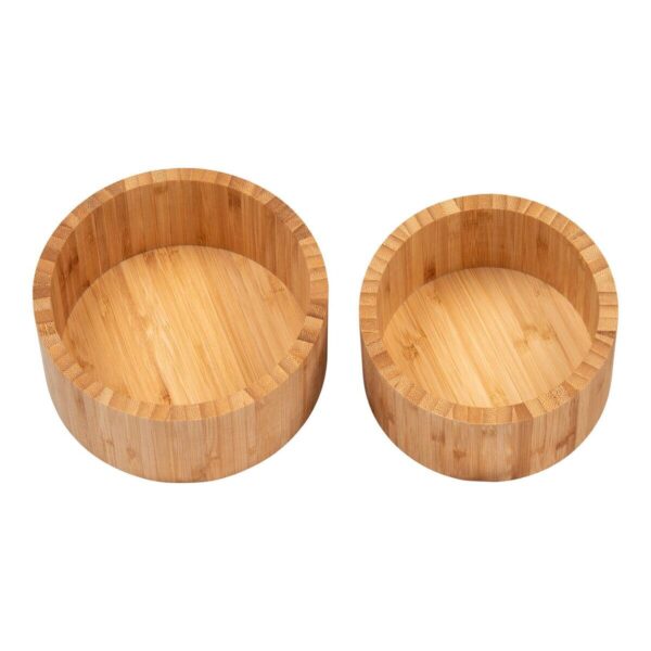 Housenordic Aufbewahrungsbox Chefalu natur Bambus B/H/L: ca. 15x7x15 cm – Bild 3