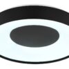 GLOBO Deckenventilator schwarz weiß Metall Kunststoff B/H/L: ca. 9x42x40 cm – Bild 5