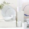 CreaTable Kombiservice Polo weiß Porzellan 16 tlg. – Bild 5