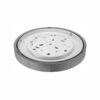 Lamkur Deckenleuchte dunkelbraun Glas Holz B/H/L: ca. 38,5x12x38,5 cm 2 Brennstellen – Bild 2