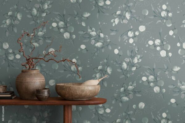 A.S.Creation Vliestapete silber grün B/H/D: ca. 53x1005x8,3 cm – Bild 2
