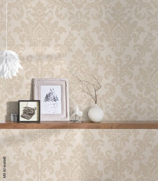 A.S.Creation Vliestapete creme gold B/H/D: ca. 53x1005x9,8 cm – Bild 3