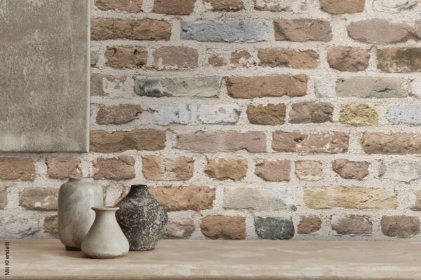 A.S.Creation Vliestapete beige grau B/H/D: ca. 53x1005x8,7 cm – Bild 4