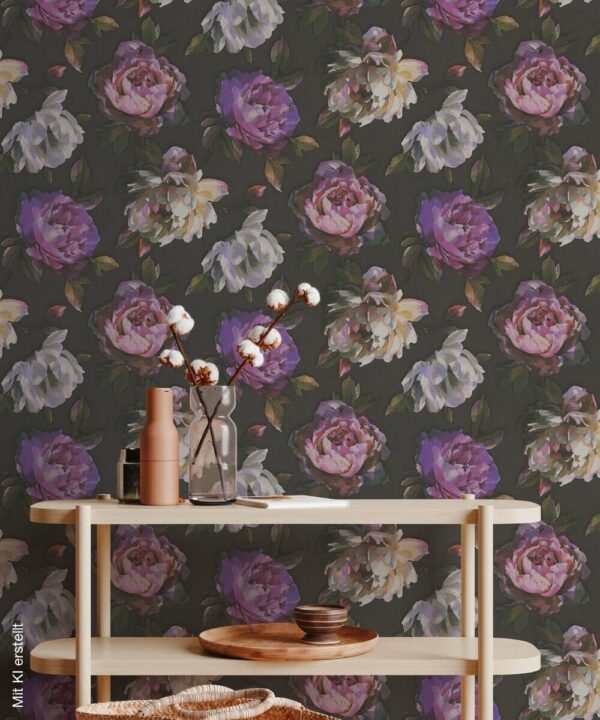 A.S.Creation Vliestapete violett grün B/H/D: ca. 53x1005x8 cm – Bild 5