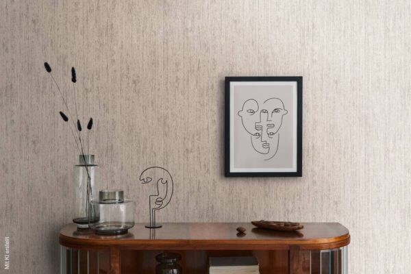 A.S.Creation Vliestapete silber beige B/H/D: ca. 53x1005x8,3 cm – Bild 2