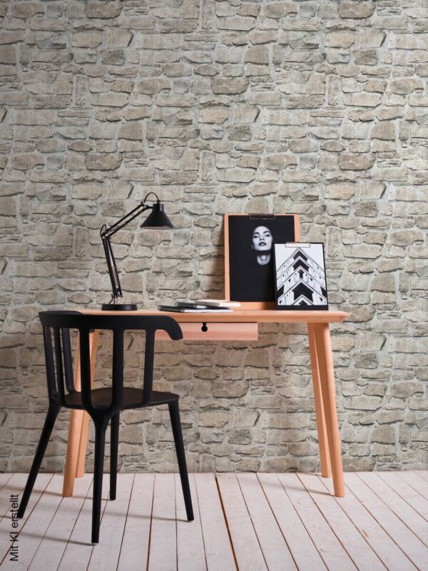 A.S.Creation Vliestapete beige B/H/D: ca. 53x1005x7,8 cm – Bild 5
