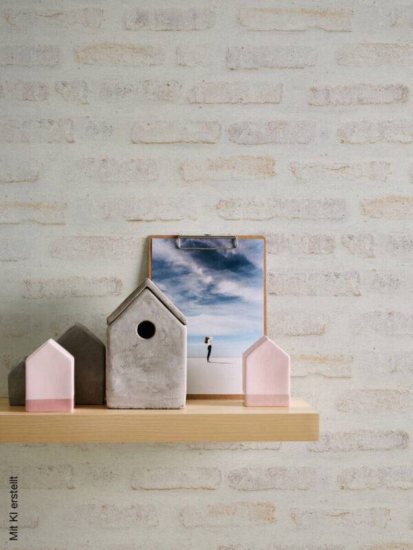 A.S.Creation Vliestapete rot grau B/H/D: ca. 53x1005x8,5 cm – Bild 5