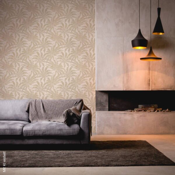 A.S.Creation Vliestapete beige silber gold B/H/D: ca. 53x1005x9,2 cm A.S.Creation Vliestapete beige silber gold B/H/D: ca. 53x1005x9,2 cm – Bild 5