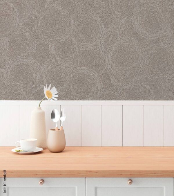 A.S.Creation Vliestapete grau braun beige B/H/D: ca. 53x1005x8,8 cm – Bild 4