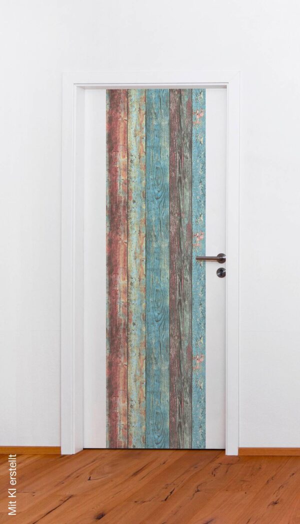A.S.Creation Tapete blau braun beige B/H/D: ca. 52x250x7,5 cm – Bild 2