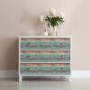 A.S.Creation Tapete blau braun beige B/H/D: ca. 52x250x7,5 cm – Bild 3