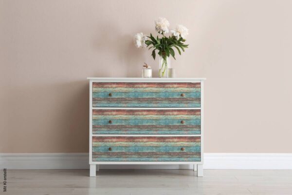 A.S.Creation Tapete blau braun beige B/H/D: ca. 52x250x7,5 cm – Bild 3