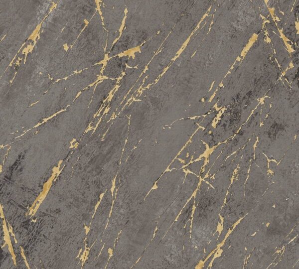 A.S.Creation Vliestapete schwarz anthrazit gold B/H/D: ca. 53x1005x8,2 cm – Bild 5