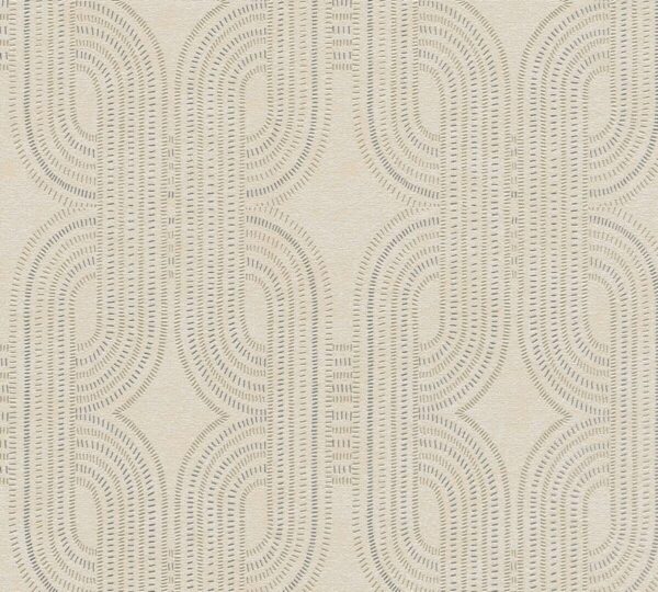 A.S.Creation Vliestapete grau beige B/H/D: ca. 53x1005x9,5 cm – Bild 3