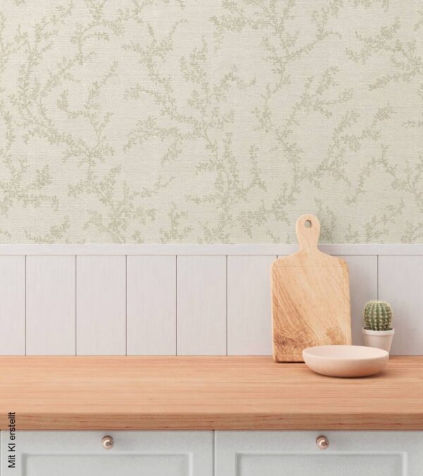 A.S.Creation Vliestapete grau creme B/H/D: ca. 53x1005x8,2 cm – Bild 3