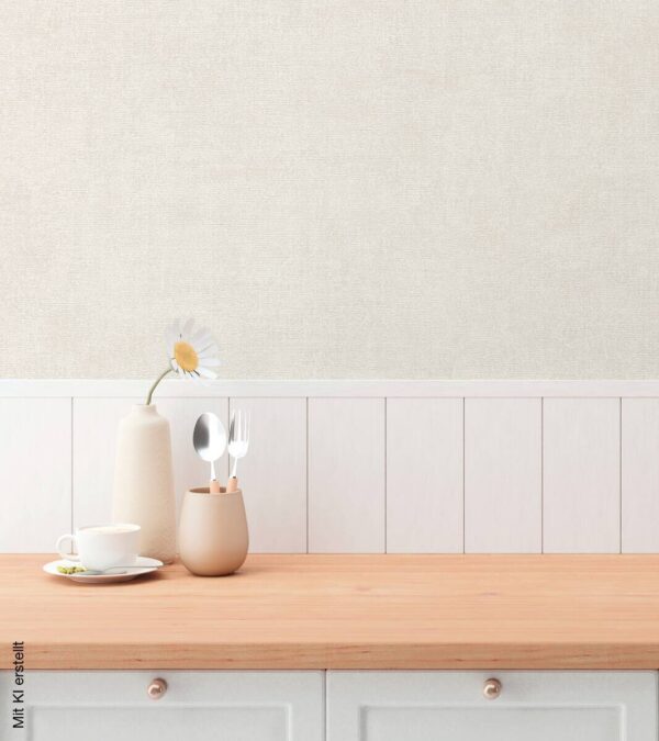 A.S.Creation Vliestapete beige creme B/H/D: ca. 53x1005x8,2 cm – Bild 3