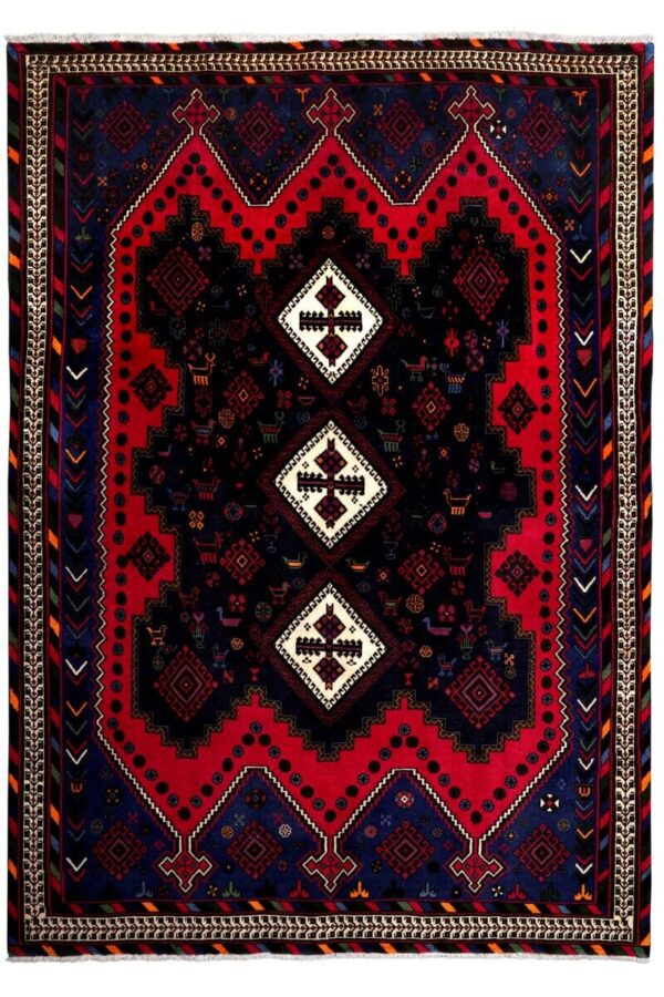 PersaTepp Teppich Afshar beige B/H/L: ca. 162x1x233 cm – Bild 5