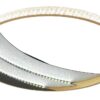 GLOBO Deckenleuchte schwarz gold klar Metall Aluminium Kunststoff H/D: ca. 6x41 cm 1 Brennstellen – Bild 5