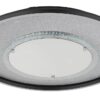 GLOBO Deckenleuchte schwarz silber klar Glas Aluminium Kunststoff H/D: ca. 6,8x51,5 cm 1 Brennstellen – Bild 2