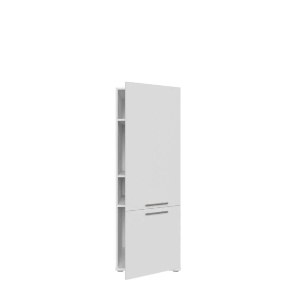 Washcab Aufbewahrungsschrank WCVR142 weiß B/H/T: ca. 50x142x67,5 cm – Bild 2