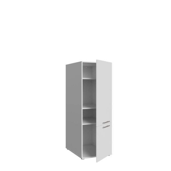 Washcab Aufbewahrungsschrank WCVR142 weiß B/H/T: ca. 50x142x67,5 cm – Bild 3