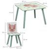 ZONEKIZ Kinder Sitzgruppe grün Kiefer B/H/L: ca. 60x44x60 cm – Bild 5