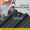 Outsunny Dachblech dunkelgrau B/H/L: ca. 45x1x129 cm – Bild 4