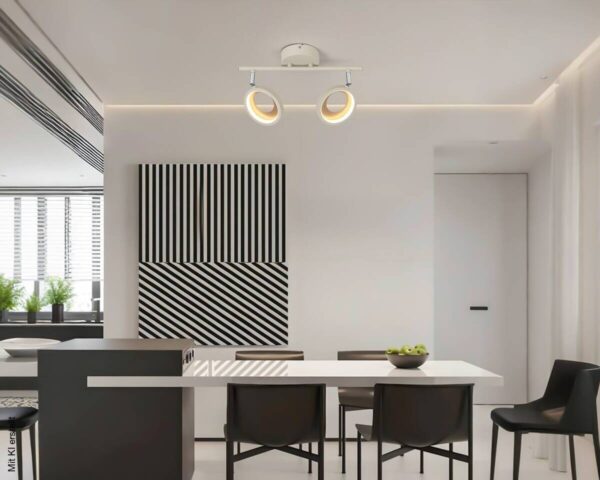 Nolo LED-Spot 2-flg. Barista B/H/L: ca. 19x12x35 cm 2 Brennstellen – Bild 3