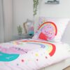 Baumwoll Bettwäsche Peppa Pig bunt Baumwolle – Bild 3