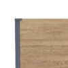 Westmann Pflanzkasten Talus Holzoptik Metall B/H/L: ca. 100x52x25 cm – Bild 2