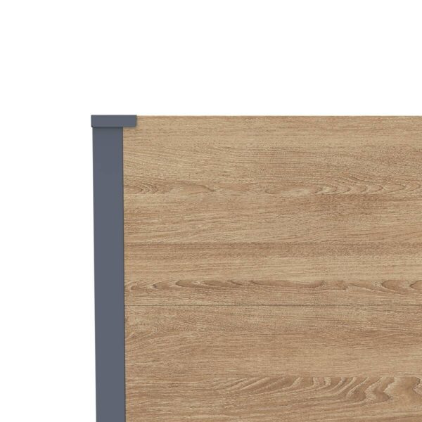 Westmann Pflanzkasten Talus Holzoptik Metall B/H/L: ca. 100x52x25 cm – Bild 2