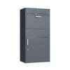 Westmann Paketbox Pavo anthrazit B/H/L: ca. 72x128x45 cm – Bild 3