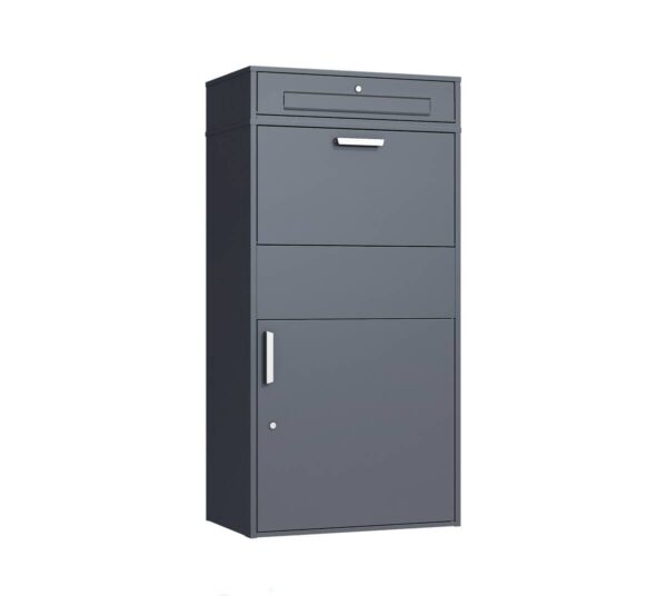 Westmann Paketbox Pavo anthrazit B/H/L: ca. 72x128x45 cm – Bild 3