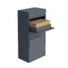 Westmann Paketbox Pavo anthrazit B/H/L: ca. 72x128x45 cm – Bild 5