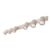 Lamkur Strahler Prisma beige Stahl B/H/L: ca. 6,5x16,5x117 cm 6 Brennstellen – Bild 5