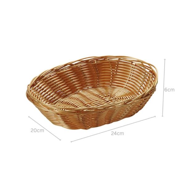 Kesper Brotkorb braun Kunststoff B/H/L: ca. 20x14x24 cm Kesper Brotkorb braun Kunststoff B/H/L: ca. 20x14x24 cm – Bild 3