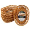 Kesper Brot und Obstkorb braun Kunststoff B/H/L: ca. 23,5x31x16 cm – Bild 3