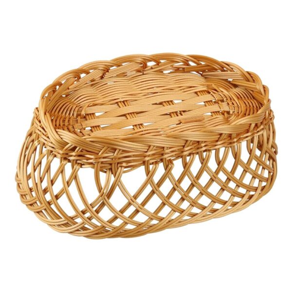 Kesper Brot und Obstkorb braun Kunststoff B/H/L: ca. 23,5x31x16 cm – Bild 4