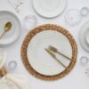 CreaTable Tafelservice Unico Toscania offwhite Steinzeug 8 tlg. – Bild 5