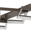 GLOBO Deckenleuchte kaffee Kunststoff Metall B/H/L: ca. 49,5x12x85 cm 1 Brennstellen – Bild 4