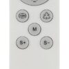 GLOBO LED-Deckenleuchte Opal weiß Metall Kunststoff B/H/L: ca. 38x4x51 cm 1 Brennstellen – Bild 2