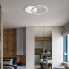 GLOBO LED-Deckenleuchte Opal weiß Metall Kunststoff B/H/L: ca. 38x4x51 cm 1 Brennstellen – Bild 3