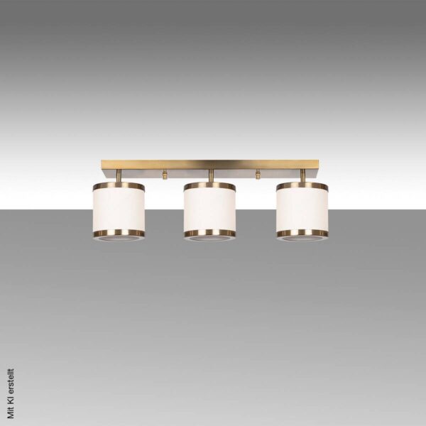 Opviq Deckenleuchte Way-11635 B/H/T/L: ca. 66x21x15x66 cm E27 3 Brennstellen – Bild 5