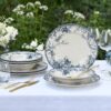 CreaTable Tafelservice Adelaide Blau blau Porzellan 8 tlg. CreaTable Tafelservice Adelaide Blau blau Porzellan 8 tlg. – Bild 5