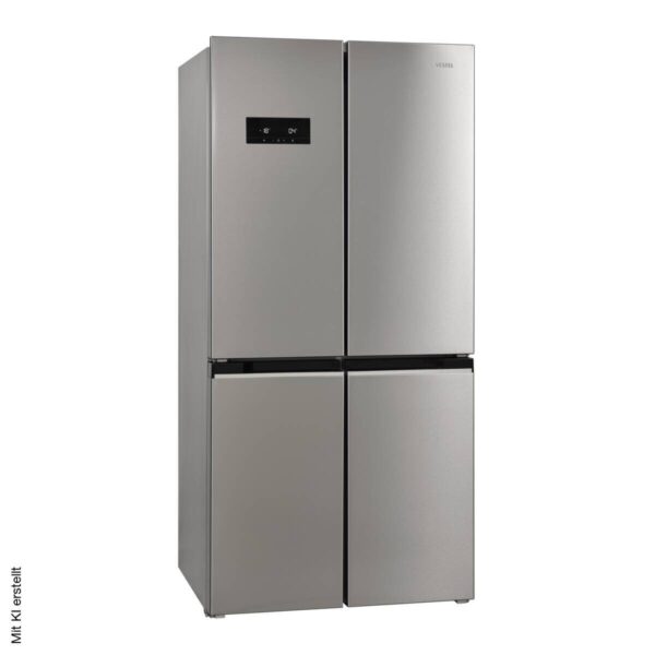 Vestel French-Door Kühl-/Gefrierkombination FD56021 EX Inox B/H/T: ca. 84x179x69 cm – Bild 2